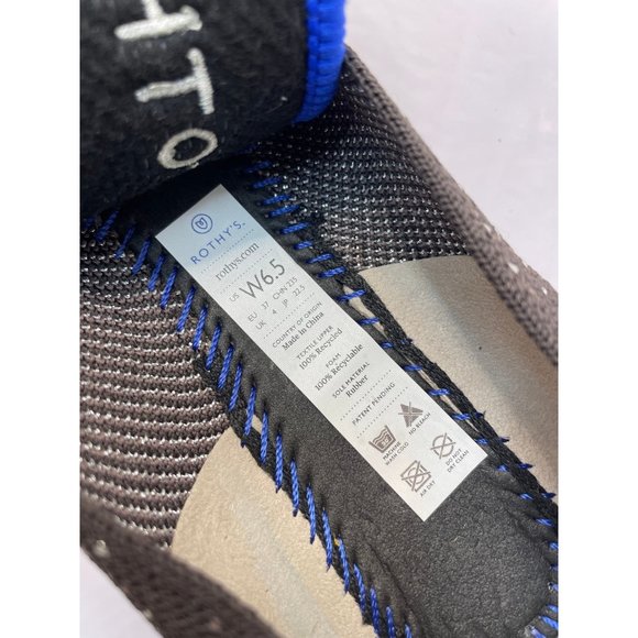 Rothy's Black and Gray Flats - Picture 9 of 9